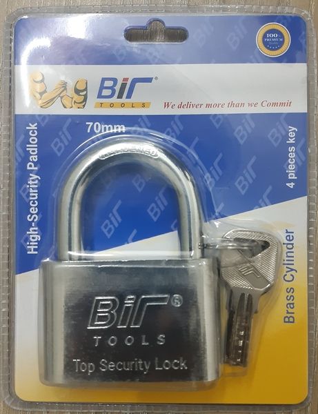 Bir%20High%20Security%2070mm%20Pad%20Lock%20with%20brass%20cylinder/Bir%20Pad%20lock/%20Heavy%20Duty%20Pad%20lock%20-%20Image%205