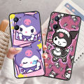 Girl Kuromi Cool For OPPO A96 A94 A93 A77S A76 A74 A73 A72 A57S A56S A54S A53 A52 A15S A9 A5 Black Phone Case Phone Case.