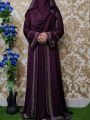 Mahua Borka: A New Stylish Irani Fashionable Burka Crafted from Dubai Cherry Fabrics. 