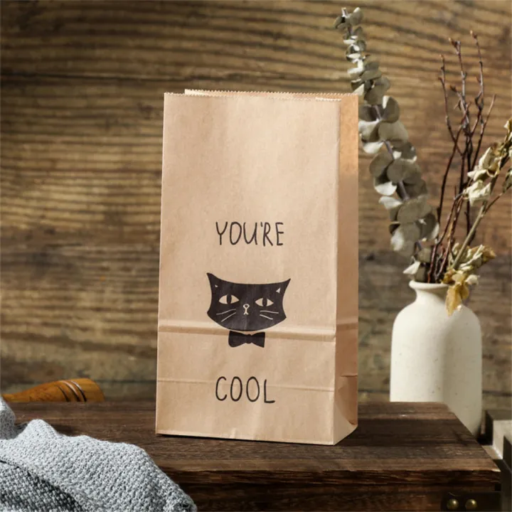 50pcs%20Kraft%20Paper%20Gift%20Bag%20Candy%20Cookies%20Kraft%20Paper%20Bags%20Gift%20Packing%20Wedding%20Home%20Party%20Birthday%20Gift%20Packaging%20Cat%20Pattern%20-%20Image%206