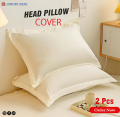 1 Pair Cotton Head Pillow Cover. 