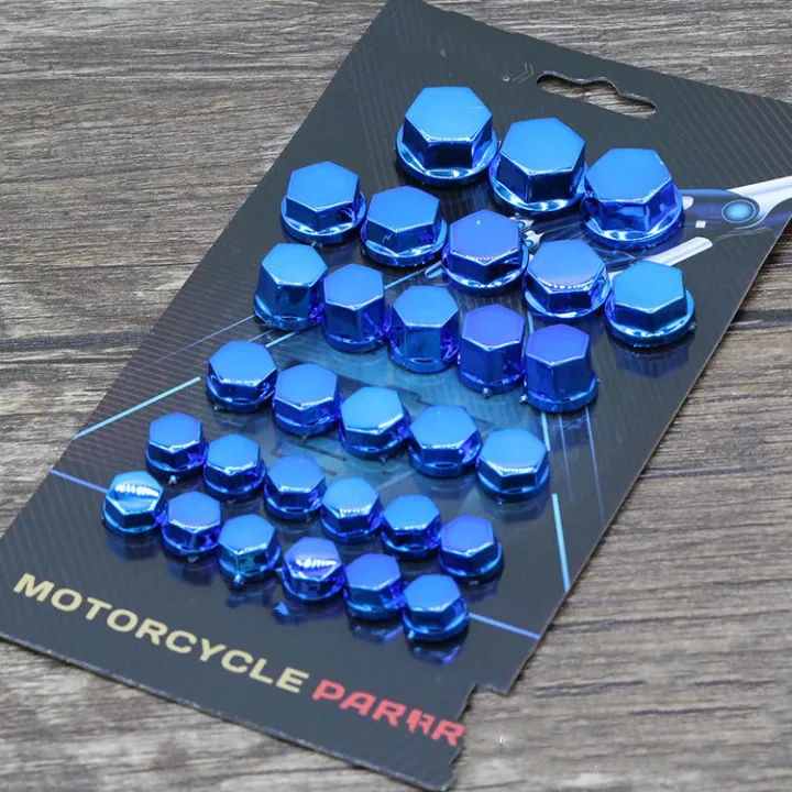 Motorcycle%20Nut%20Bolt%20Cap%20Cover%20Decor%20Centro%20Motor%20Bike%20Ornamental%20Molding%20For%20Motorcycle%2030Pcs/Set%20-%20Image%204