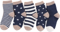 5Pcs/ Set Cute Baby Boys Girls Socks Soft Cotton Breathable Ankle Socks. 
