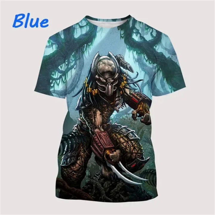 New%20Predator%20Unisex%20Men's%203D%20Printed%20T-shirt%20Casual%20Fashion%20Short%20Sleeve%20Top%20Designer%20Graphic%20T%20Shirts%20Ropa%20Hombres%20Cheap%20Tshirt%20-%20Image%205