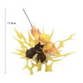 Figure Toy Ornamental Demon Slayer ZERO Agatsuma Zenitsu Breath of Thunder Figurine Doll. 