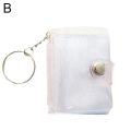 Clear PVC Small Picture Book Mini Photo Album Keychain Photos Key Chain For Christmas Birthday Wedding Banquet Gifts 1pcs/set. 