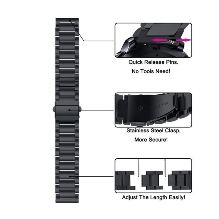 22MM%20Watch%20Band%20for%20Huami%20Amazfit%20GTR%204%203%20Pro%20Bracelet%20Stainless%20Steel%20Metal%20Strap%20For%20Amazfit%20GTR4%20GTR3%20Wristband%20Accessories%20-%20Image%204
