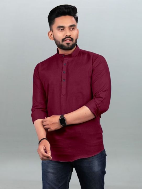 Men's%20full%20sleeve%20Shirts%20%20Katua%20Men's%20Cotton%20Ethnic%20Party%20Wear%20Kurta,%20Short%20Shirt%20Katua,%20Traditional%20Shirt%20Kurta,%20Men%20Daily%20Wear%20Dress%20-%20Image%204