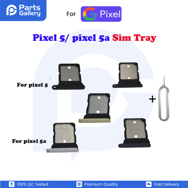 For%20Google%20Pixel%205%205G/%205A%205G%20Nano%20Sim%20Card%20Tray%20Holder%20Sim%20Adaptor%20With%20Free%20Sim%20Ejector%20Pin%20Replacement%20Part%20-%20Image%202