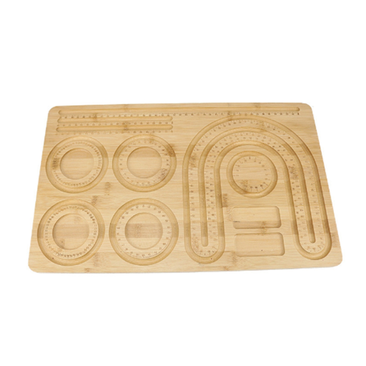 Bead Board for Jewelry Making, Bead Design Board Wooden Beading Board