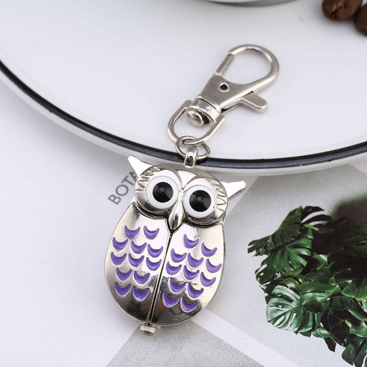 New%20Flip%20Korean%20Style%20Owl%20Necklace%20Pocket%20Watch%20Children's%20Watch%20Keychain%20Cartoon%20Pocket%20Watch%20Primary%20and%20Secondary%20School%20Students%20Men's%20Watch%20-%20Image%203