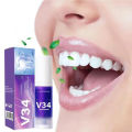 Toothpaste Purple Toothpaste For Teeth Whitening 30ml Color Corrector For Correct Yellow Teeth Toothpaste. 