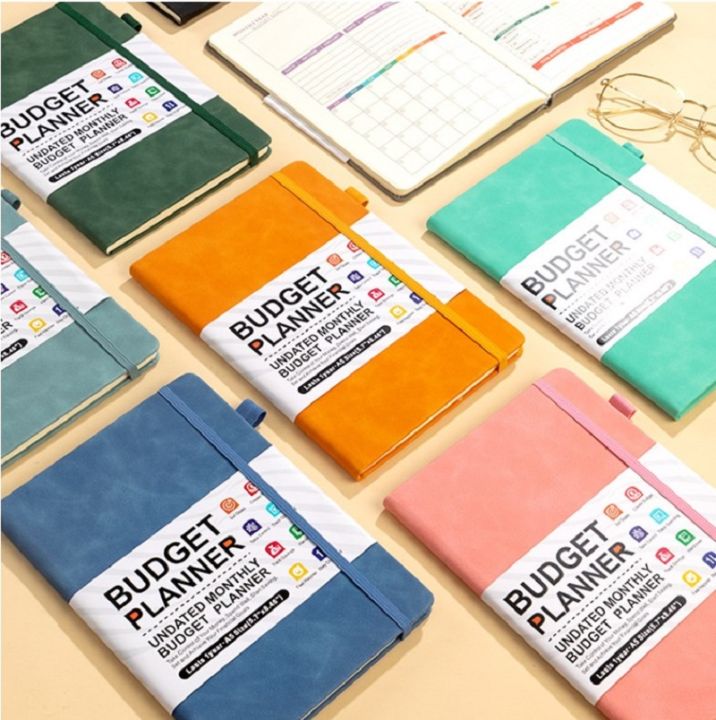 Banded%20Planner%20Elegant%20English%20Hardcover%20Notebook%20A5%20Portable%20Budget%20Planner%20for%20Office%20Students%20Home%20Professionals%20Gift%20-%20Image%202