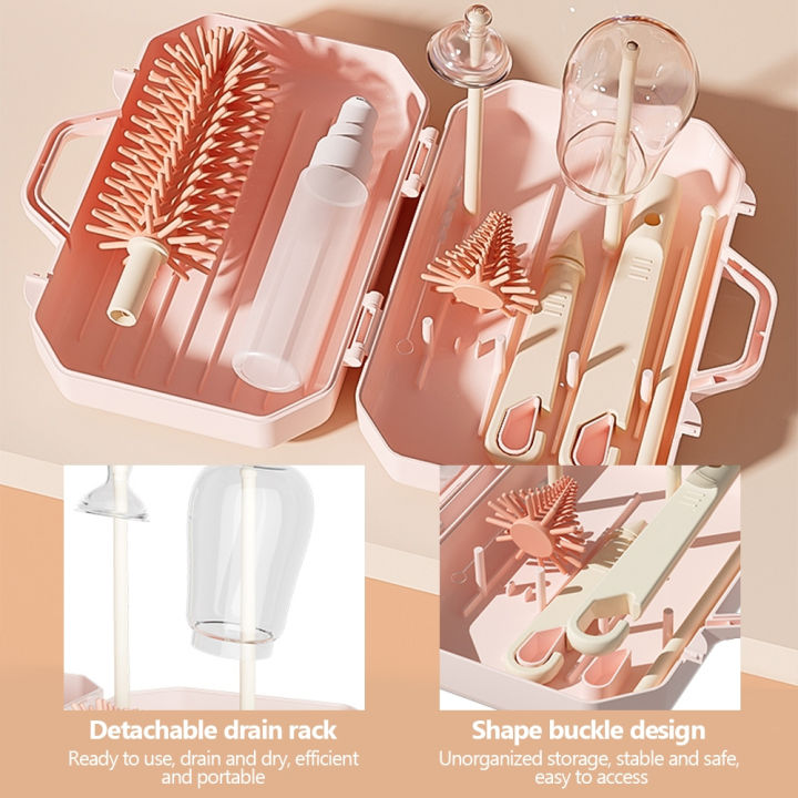 5%20in1%20Feeding%20Bottle%20Cleaner%20Kit%20%20Brush%20Set%20with%20Travel%20Storage%20Box%20Blue%20Pink%20BPA%20Free%20Baby%20Bottle%20Super%20Premium%20Quality%20Guaranteed%20For%20New%20Mom%20New%20Parents%20-%20Image%206