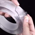 Nano Magic Double-Sided Anti-Slip Transparent Tape 2cm - Adhesive Strip for DIY Projects. 
