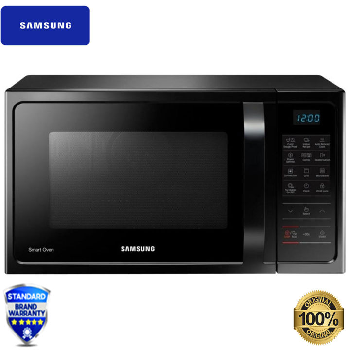 Samsung Convection Microwave Oven with Ceramic Cavity I Model - MC28H5023AK/D2