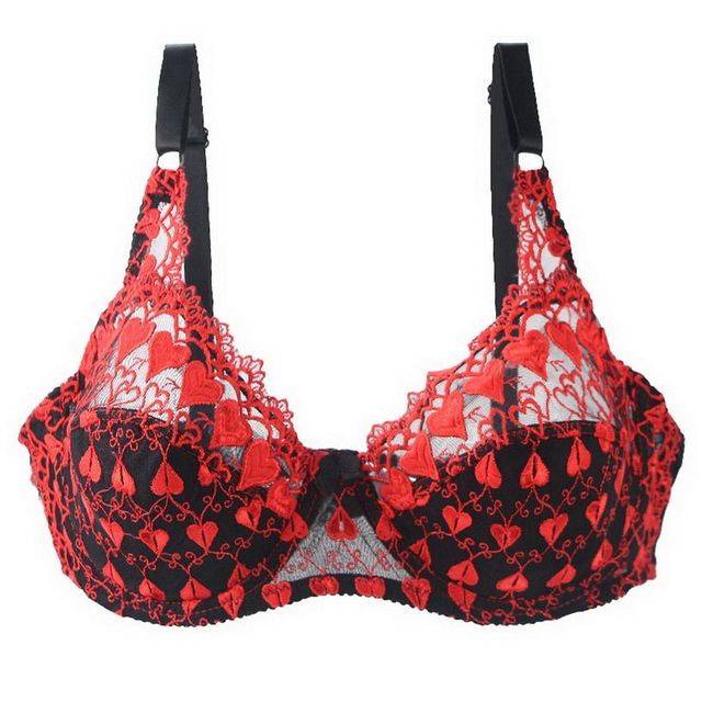 Plus%20Size%20Bra%20Bralette%20Female%20Bras%20Lingerie%20Brassiere%20Underwire%20Women's%20Bras%20Crop%20Top%20Underwear%20Push%20Up%20Strap%20BH%20Lace%20-%20Image%202