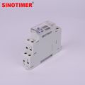 SINOTIMER TM610 Programmable Timer Switch LCD Display 18mm Single Module Din Rail 220V External Trigger Switch.