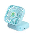 D Shop Portable Hanging Neck Mini Fans Rechargeable USB Folding Fan Mute Handheld Desktop Multi Function Three Speed Charge Fan-Multicolor. 