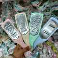 4 Pieces Multifunctional Cheese Grater Potato Vegetable Slicer.