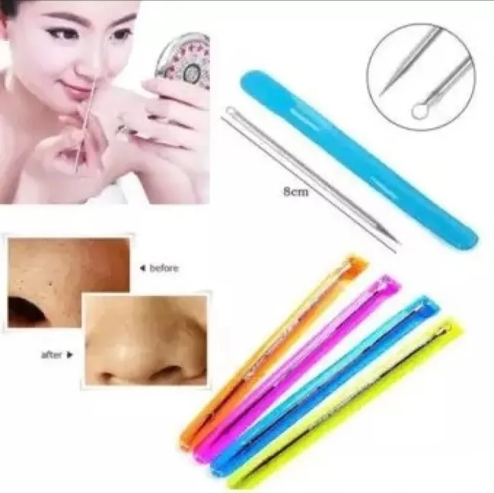 Bron%20Stick-3pcs/Blackhead%20Remover%20Tool-3pc/Acne%20Pimple%20Spot%20Extractor%20Pin%20-%20Silver/Face%20bron%20or%20acne%20Stick%20for%20men%20or%20women-1pics%20-%20Image%203