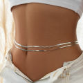 （New）Flat nake Chain Wait Belly Belt for Women ummer Beach Bikini imple Body Chain Fetival Jewelry Acceorie. 