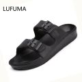 Summer Men Sandals Fashion Couples Beach Sandals Anti-Slip Lightweight Clogs Men Comfortable Jelly Sandal Unisex Garden Slippers. 