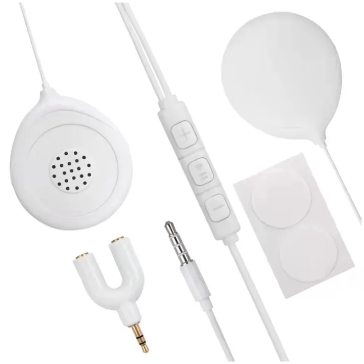 Belly Buds Baby Bump Headphones, Early Education Machine White Plastic for Women During Pregnancy