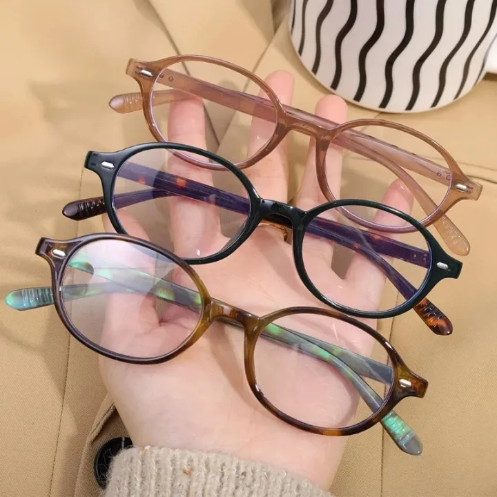 Y2K%20Retro%20Oval%20Frame%20Glasses%20Women%20Female%20Ins%20Sweet%20Cool%20Eyewear%20Trend%20Korean%20Brand%20Reading%20Computer%20Anti%20Blue%20Light%20Eyeglasses%20-%20Image%204
