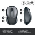 Logitech M235 Wireless Mouse, 2.4 GHz with USB Unifying Receiver, 1000 DPI Optical Tracking, 12 Month Life Battery, PC / Mac / Laptop. 