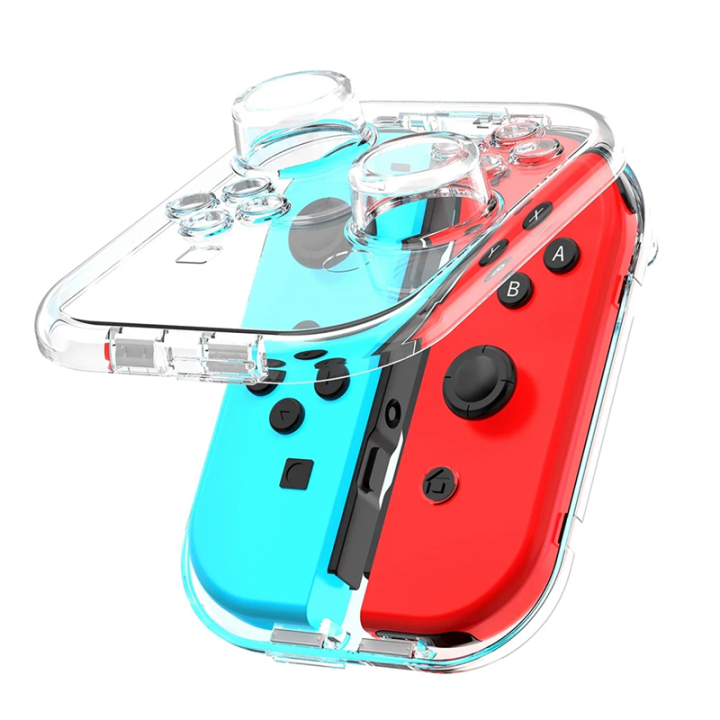 NEW Mini Version PC Transparent Storage Box Switch No-Wristband Version Joycon Storage Box Easy to Use