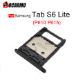 For Samsung Galaxy Tab S6 Lite P610 P615 MicroSD Nano Sim Card Tray Slot Holder Replacement Parts.