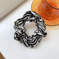 【beauty code store】French leopard print bowel wool bowel hair retro JY JY fabric hair rope fat head rope hair accessories. 