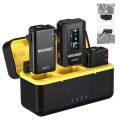 NEEWER CM28 Wireless Lavalier Lapel Microphone Recorder with Portable Charging Case For iphone Smartphone PC/ MAC Camera. 