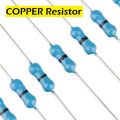 50Pcs Tolerance 1% 0 Ohm COPPER Resistor 0 Ohm Carbon Film Resistor 0 Ohm 1/4W Resistance 0.25 Watt Fixed Resistors Passive Components Parts. 
