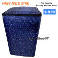 Dustproof Washing Machine Cover (9-11 Kg) Dustproof Top Loading Washing Machine Cover. 