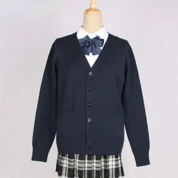 Cardigan%20Women%20Solid%20Oversize%20Loose%20Sweaters%20Girls%20Japanese%20Knit%20Cardigan%20Candy%20Color%20School%20Uniform%20Sweater%20Anime%20Cosplay%20-%20Image%204