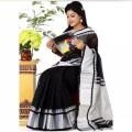 Luxurious Collection With Trendy Design Waightless Multi-colour Cotton Saree Without Blouse Piece For Women.