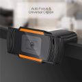 Full HD 1080P USB 2.0 Webcam with Built-in Microphone for PC Laptop Video Calling (Plug & Play).