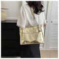 Casual Handbags Spacious Elegant Large-capacity Tote Bags PU Leather Chain Detail Women's Bags for Daily Use Work Tote Stylish Women Trendy Accessory Travel-Friendly.