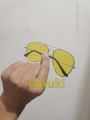 One Piece Navy Admiral Borsalino Kizaru Cosplay Glasses Yellow Monkey Sunglasses Prop.