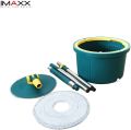 Water Separate Spin Mop with 360° Rotating Round Mop Microfiber Spin Mop and Bucket Set Patented Internal Water Filtration System, Self Cleaning Dry & Wet Flat Floor Mop. 
