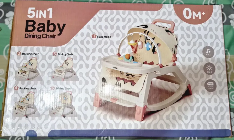 Multi-functional Baby Rocker in Baby Rocker and Dining Chair