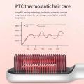 Professional Negative Ion Hair Straightener Hair Straightener 3In1 Professional Quick Heated Electric Hot Comb Hair Straightener. 