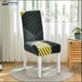 China Digital Print 2 Pcs Regular Chair Cover. 