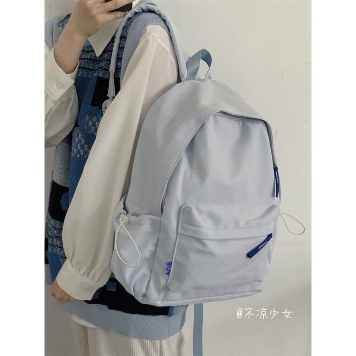 Solid%20Color%20Muji%20Simplicity%20All-Matching%20Schoolbag%20Female%20Korean%20StyleinsFresh%20Girl%20Backpack%20Japanese%20College%20Students'%20Backpack%20-%20Image%209