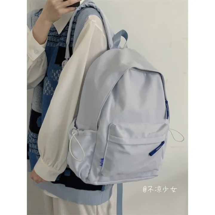 Solid%20Color%20Muji%20Simplicity%20All-Matching%20Schoolbag%20Female%20Korean%20StyleinsFresh%20Girl%20Backpack%20Japanese%20College%20Students'%20Backpack%20-%20Image%209