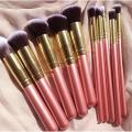 Kabuki Makeup Brush set ( 10 pcs ).