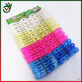 Thai Cloth Drying Clip - 12 Piecess (Super Hard Quality Plastic). 