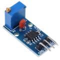 Graceful NE555 frequency adjustable pulse generator module NE555 chip. 